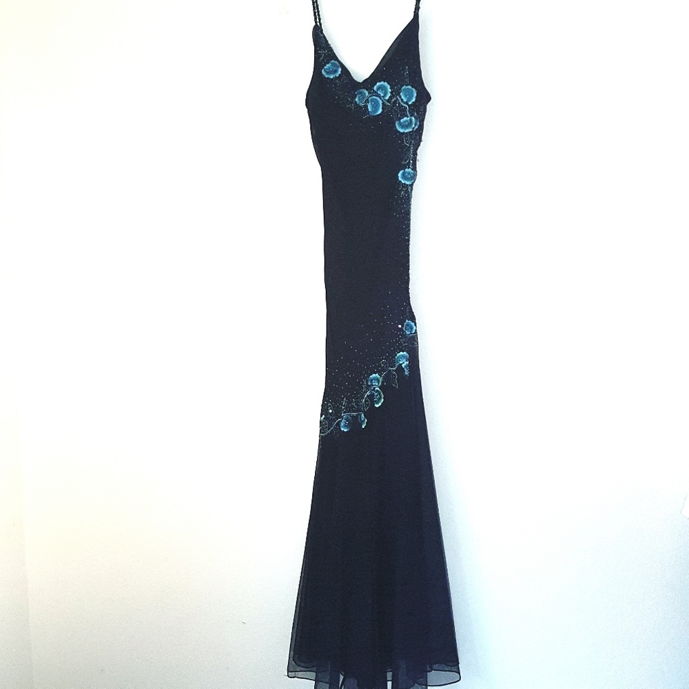 Silk Evening dress, size 6, Xscape, S99